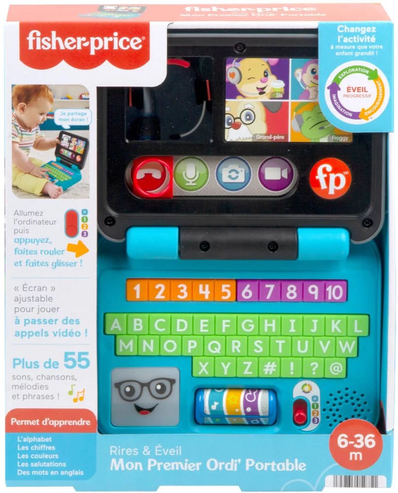 FISHER PRICE - MON PREMIER ORDI' PORTABLE