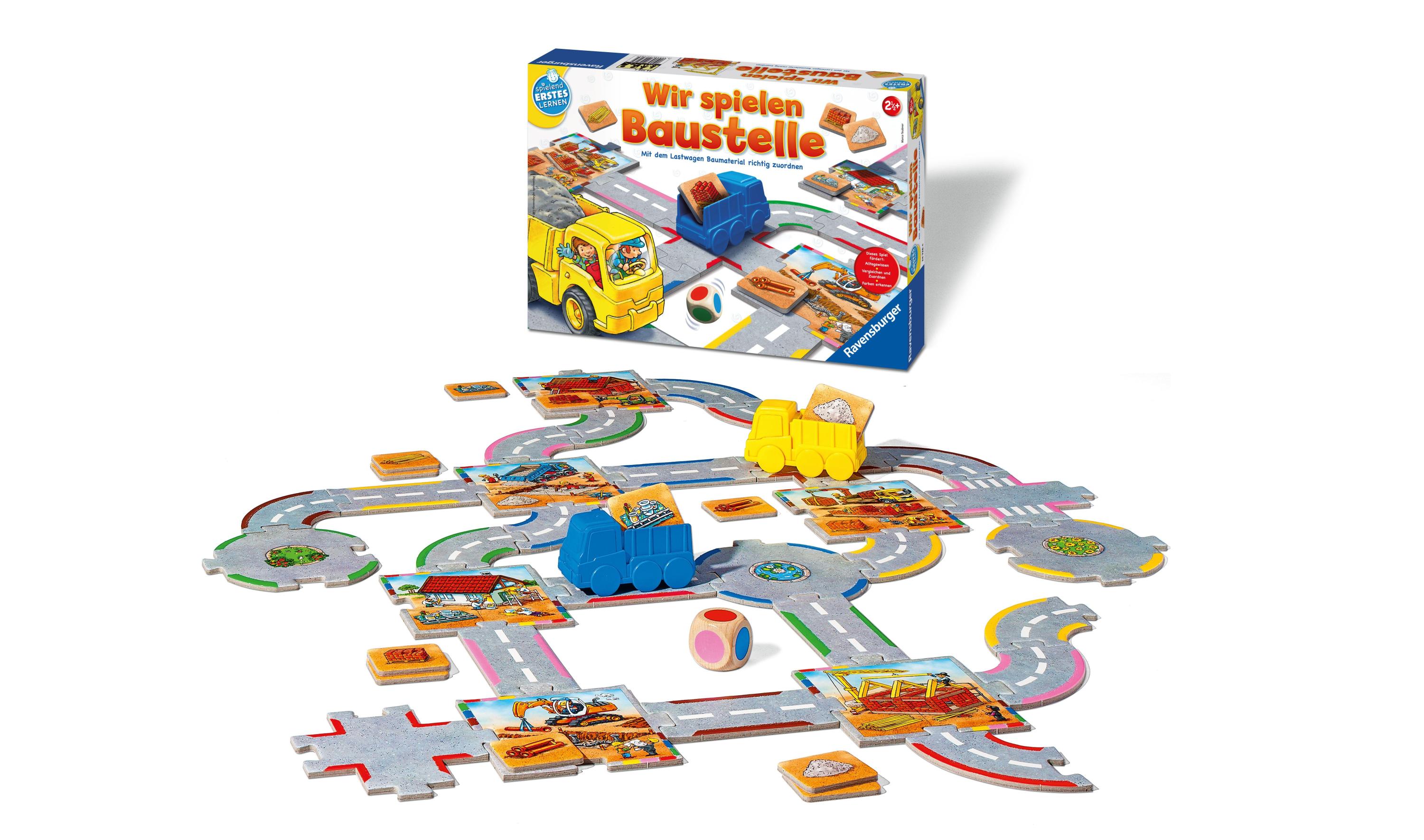 Wir spielen Baustelle - Puzzlespiel von Ravensburger