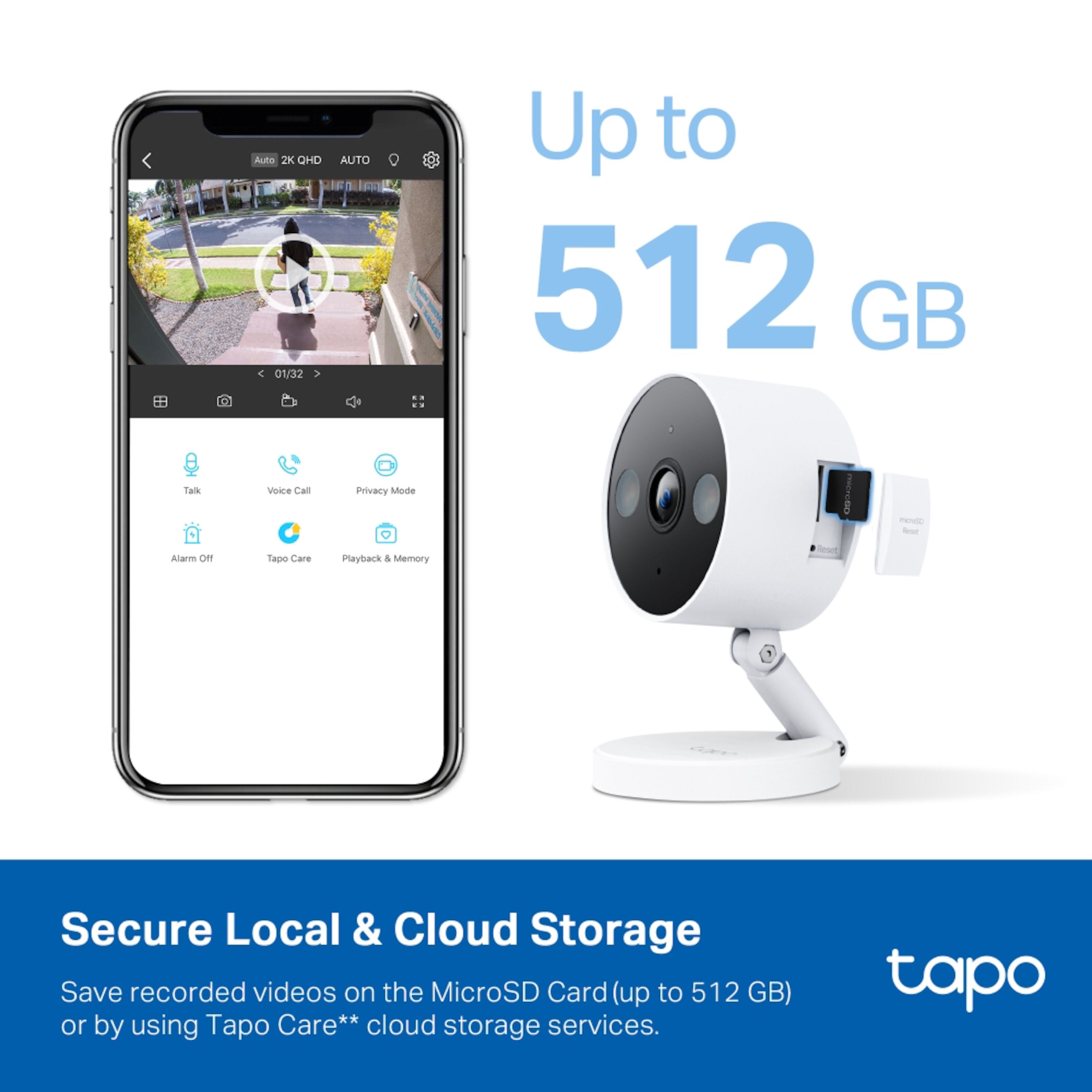 TP-link Tapo C120 Overvåkingskamera for utendørsbruk