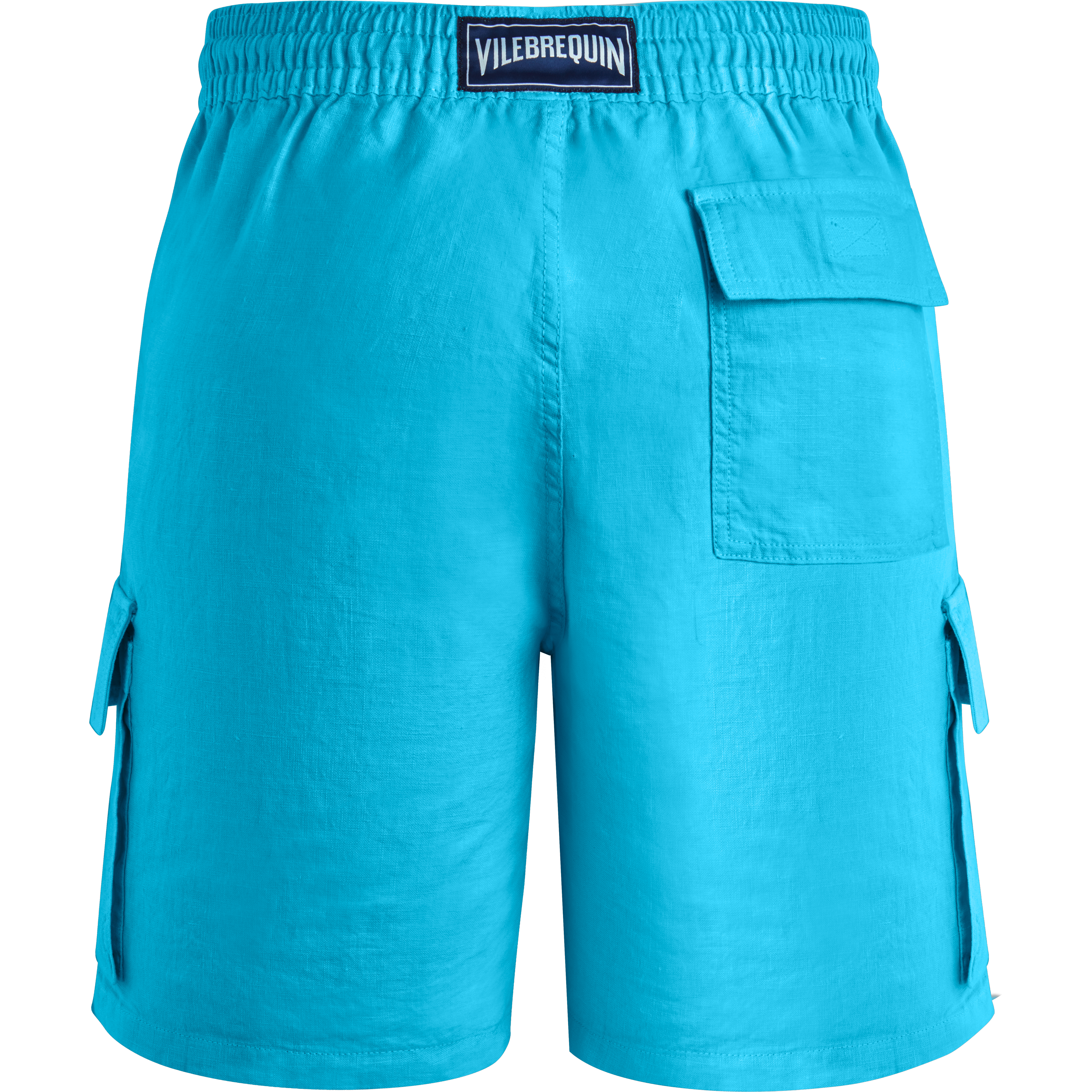Bermuda en lin homme uni | Site Vilebrequin | BAIU3U01