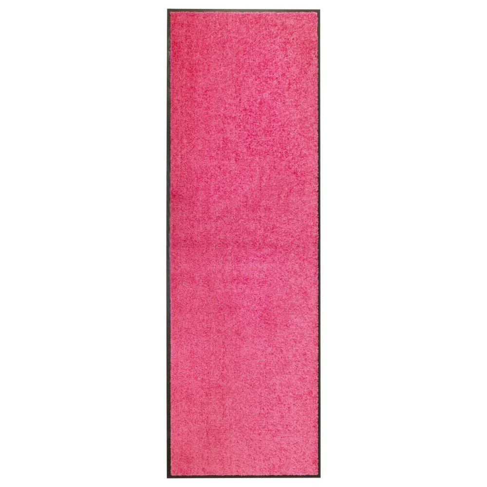 Paillasson lavable rose 60x180 cm