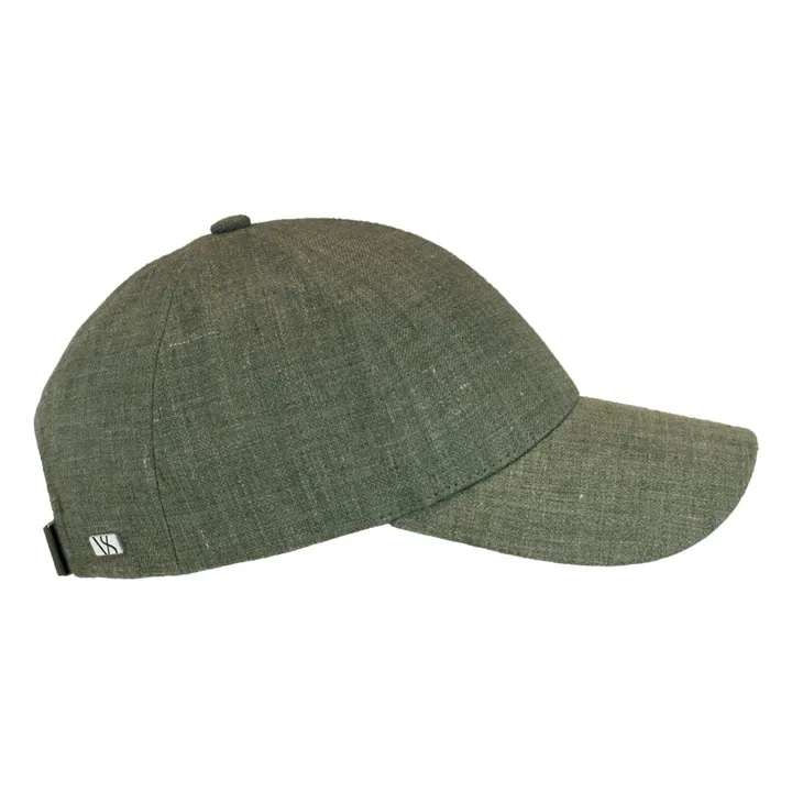 Varsity Headwear Casquette Lin | Vert kaki