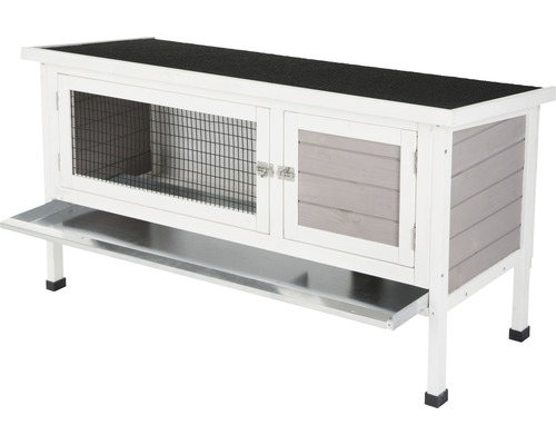 Knaagdierkooi Freddy 116 x 45 x 62 cm wit