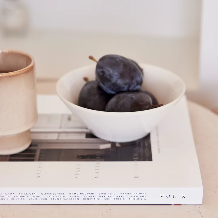 OYOY - Yuka Schale, large, Ø 28 cm, reactive olive