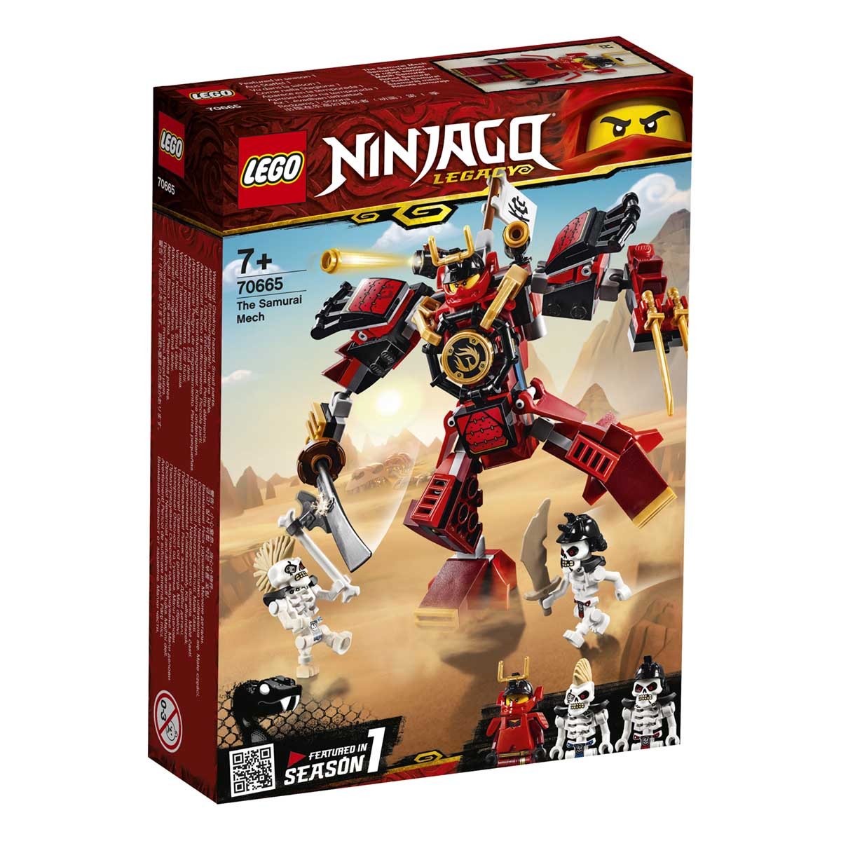 LEGO Ninjago The Samurai Mech: 70665: 70665