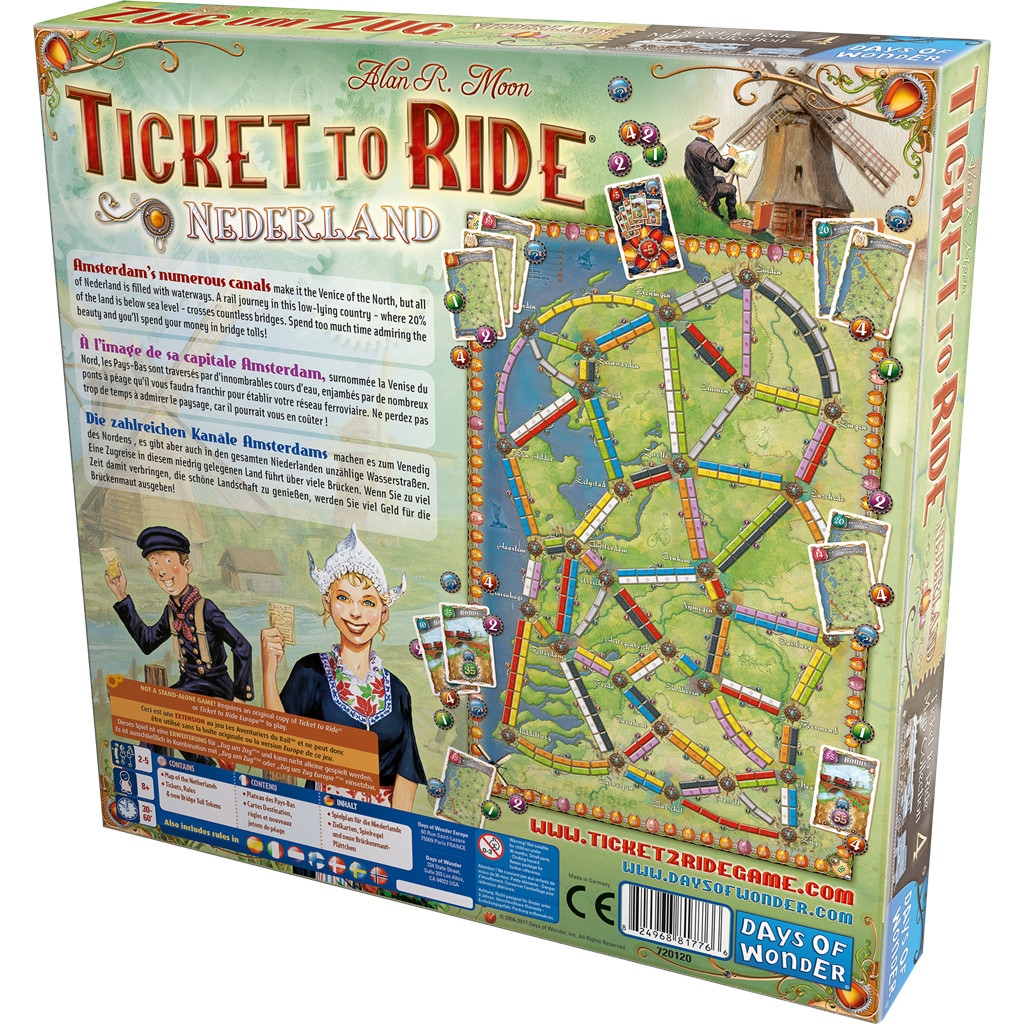Les Aventuriers du Rail - Pays bas