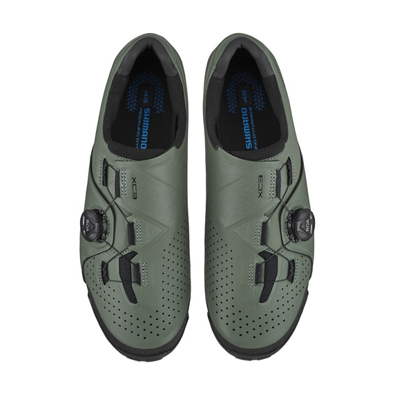 Shimano XC300 Mountainbikeschoenen Olijfgroen Heren