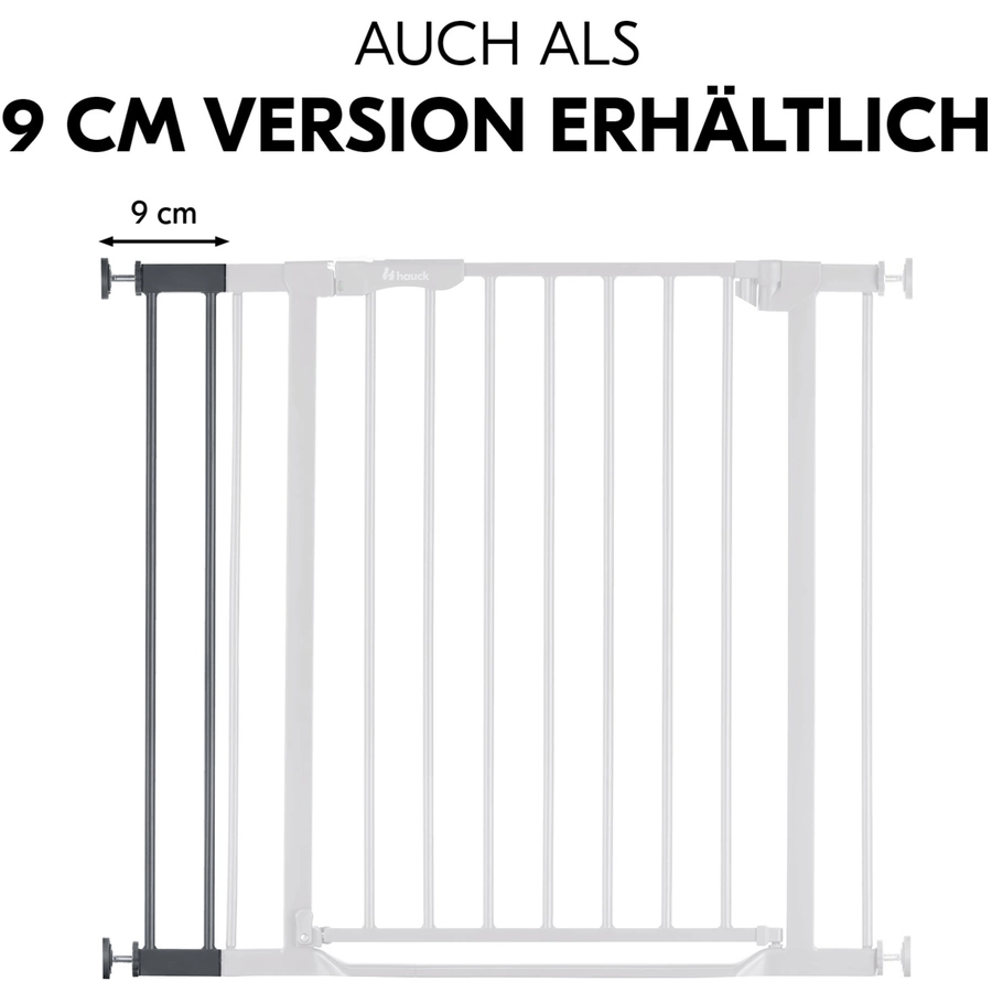 hauck Verlängerung für Türschutzgitter Safety Gate 21 cm Dark Grey