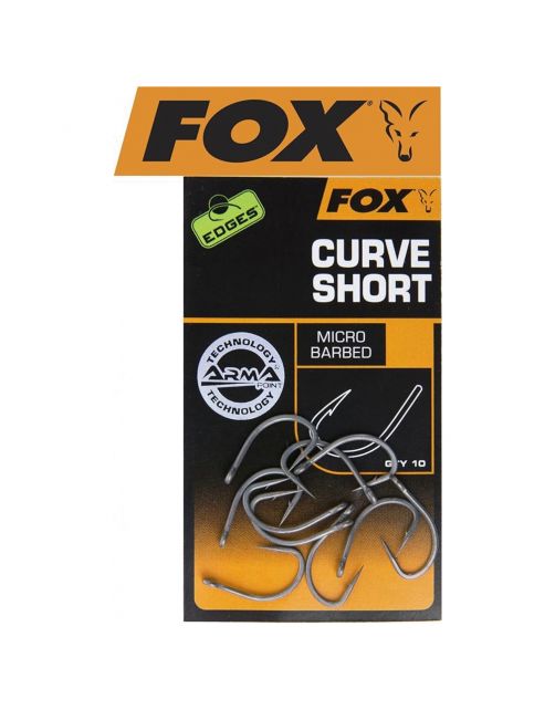 Fox Edges Armapoint Curve Shank Short Size - Haken