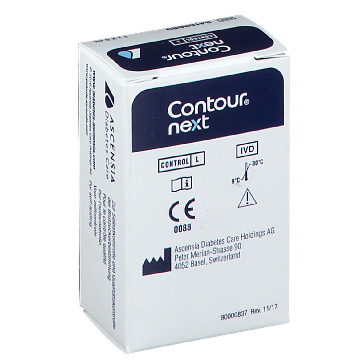 CONTOUR® NEXT Kontroll-Lösung niedrig