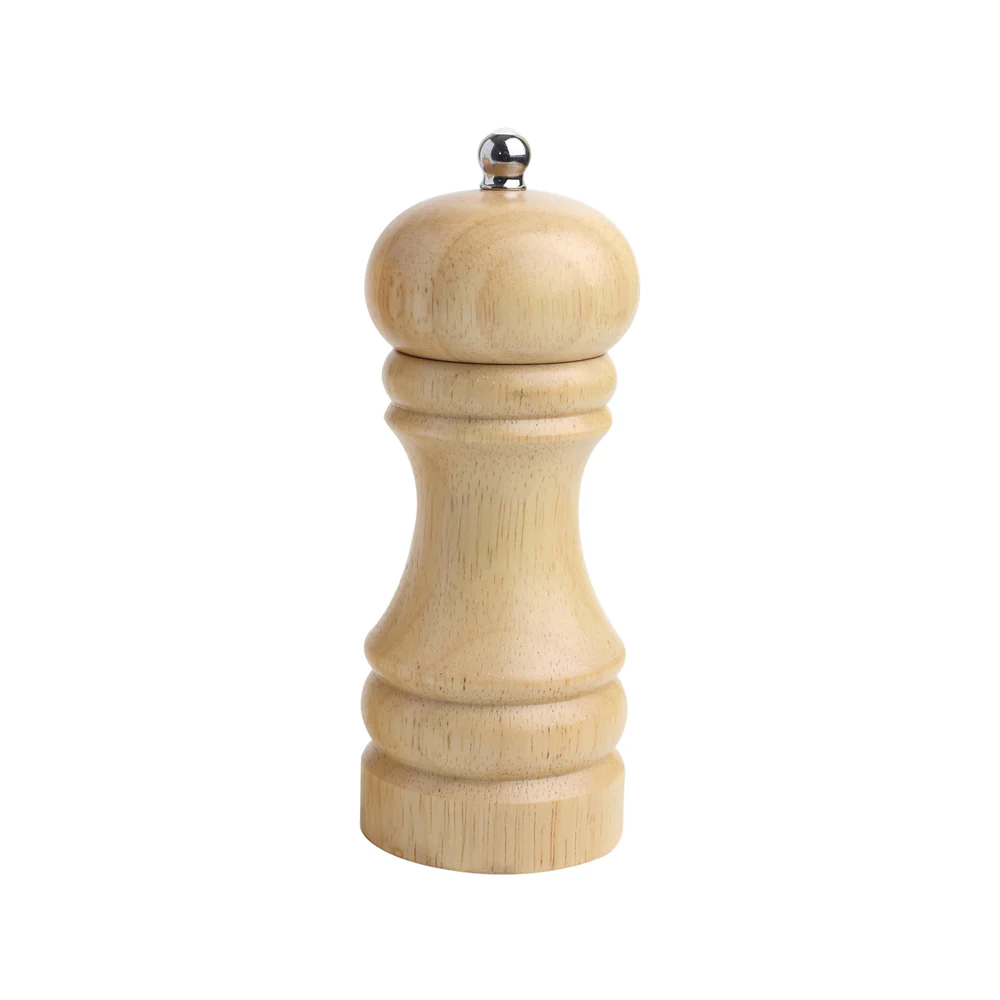 Moulin à sel Capstan hauteur 15 cm en hévéa crème T&G Woodware