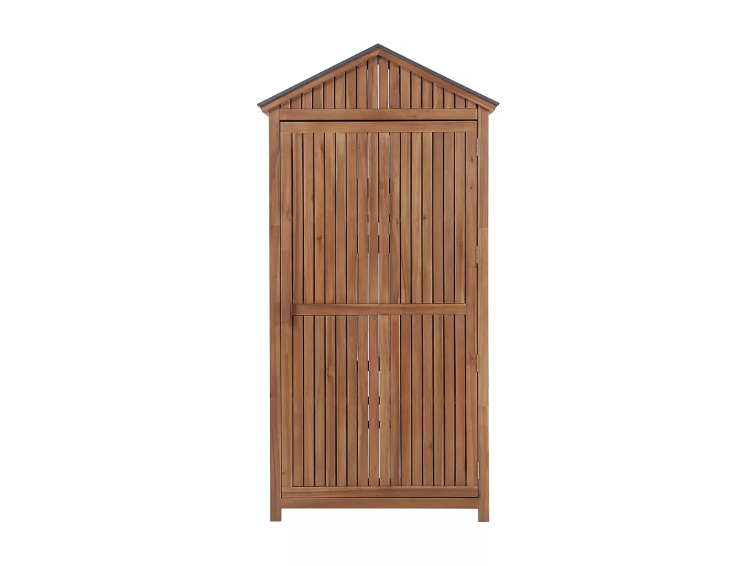Armoire de jardin SAVOCA Acacia 100 cm 40 cm Marron