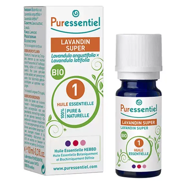 Óleo Essencial de Lavanda Super Orgânica Puressentiel 10ml