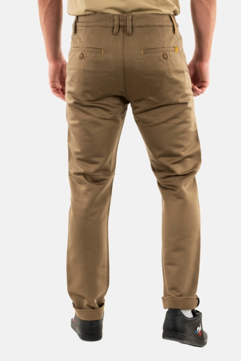 Pantalons Benson & Cherry classic kaki