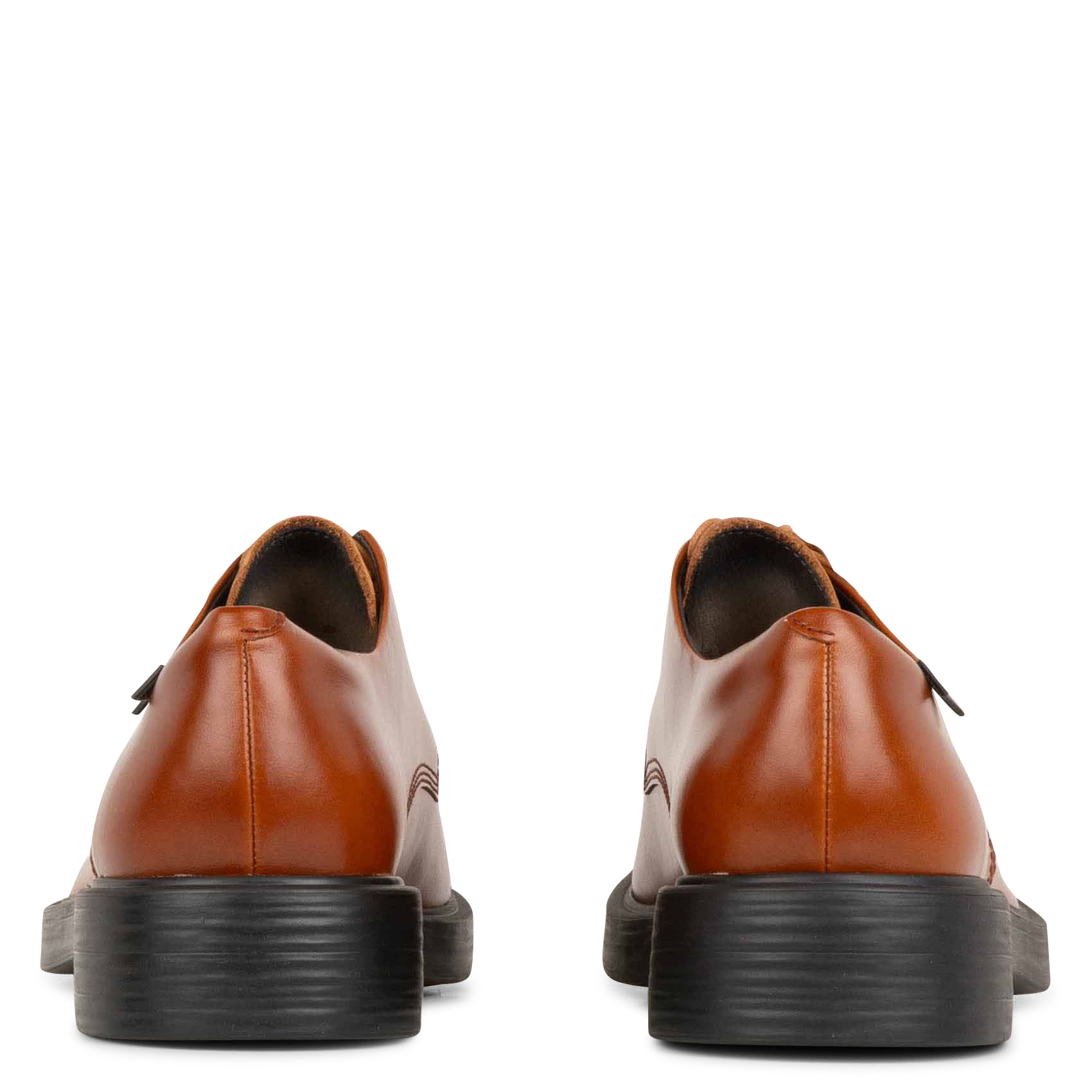 DEAN - Mocassins bout rond en cuir | Marron