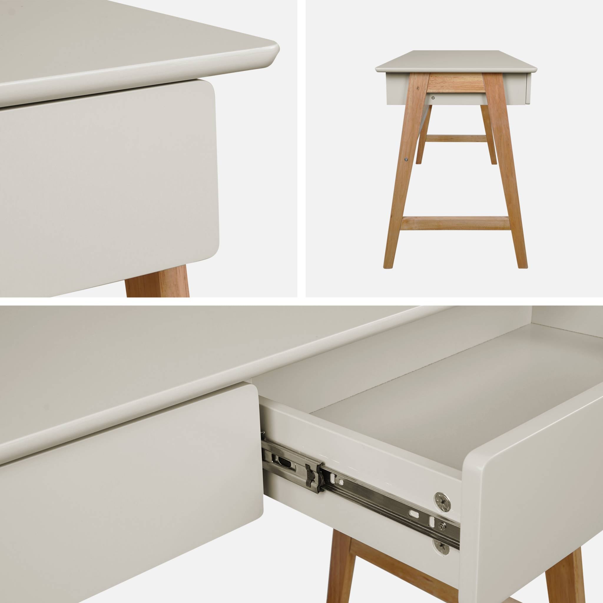 sweeek - Bureau houtdecor 2 laden