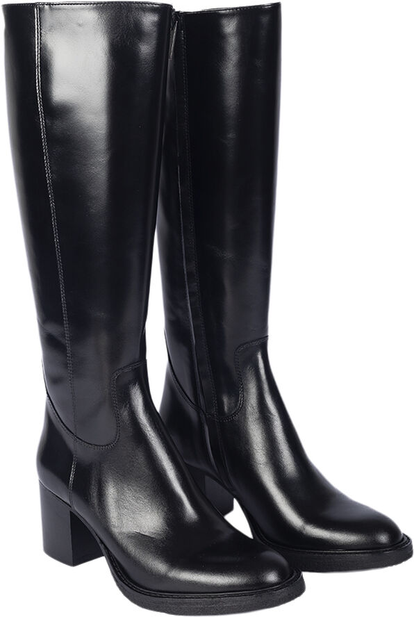 ANGULUS 70er inspireret langskaftet læders 1835/001 black/black