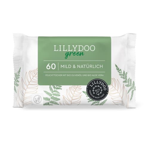 LILLYDOO green natürliche Feuchttücher