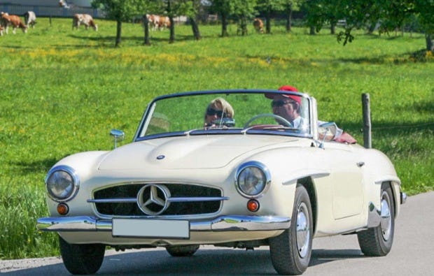 Oldtimer fahren für Zwei in München als besonderes Geschenk