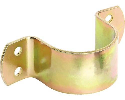 Buisklem 57 mm voor 2 1/4 inch, verzinkt geel verzinkt