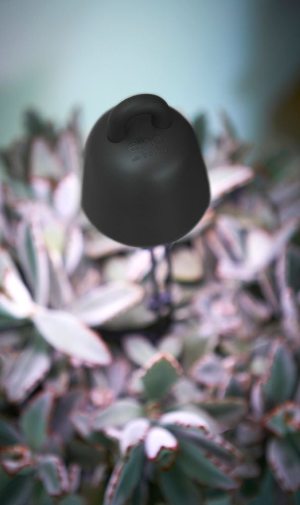 Elho kweeklamp zwart met wit Led verlichting 8 x 7 x 36 cm