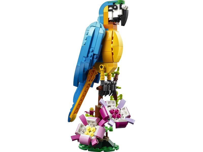 LEGO® Creator Exotischer Papagei 31136 3-in-1-Set mit exotischen Spielzeugtieren