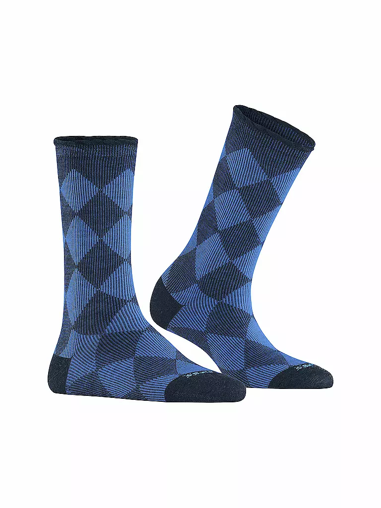 BURLINGTON Damen Socken DALSTON 36-41 marine blau