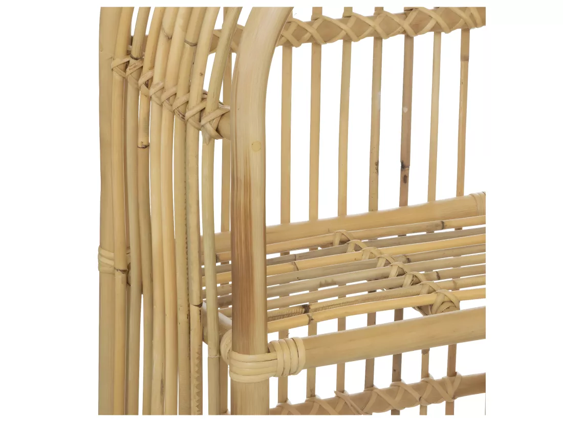 Bibliothèque Enfant en Rotin H 76 cm
