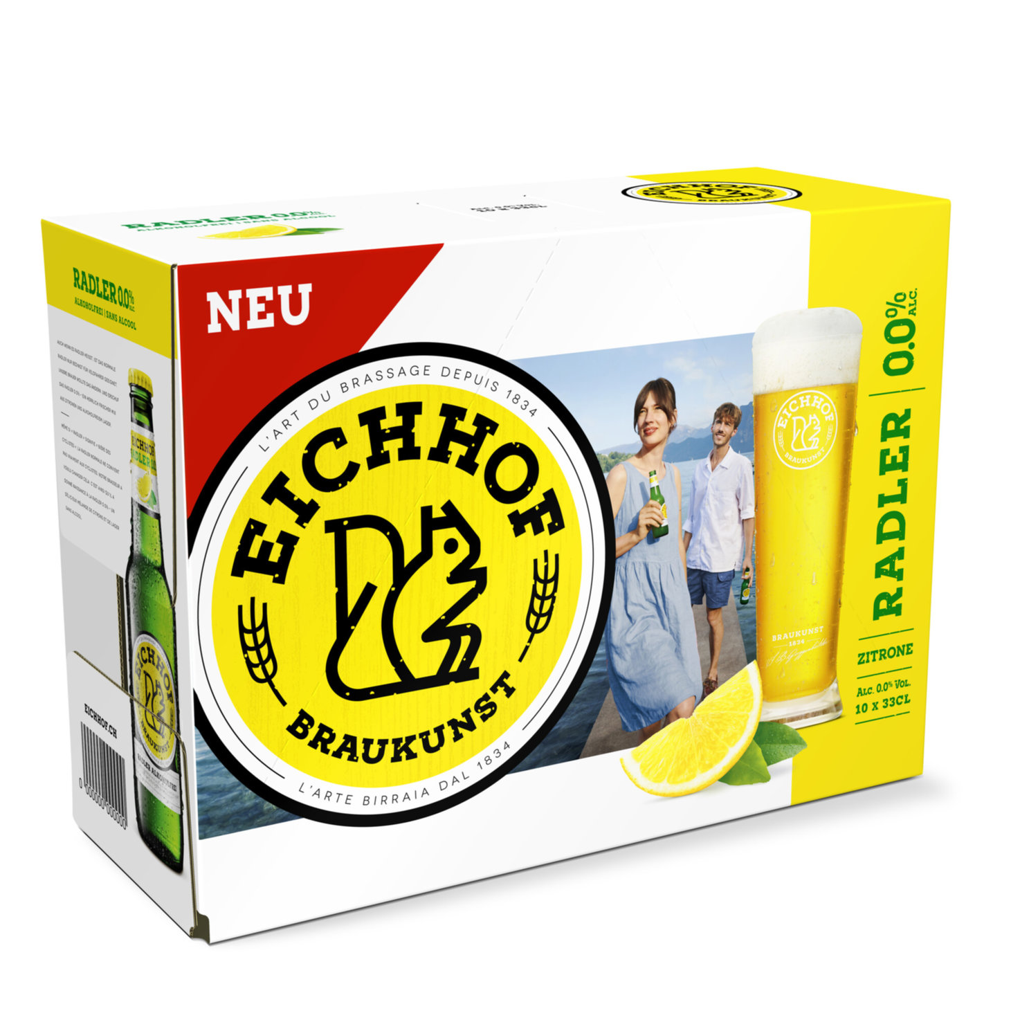 Eichhof Radler 0.0% 10x33cl -330cl