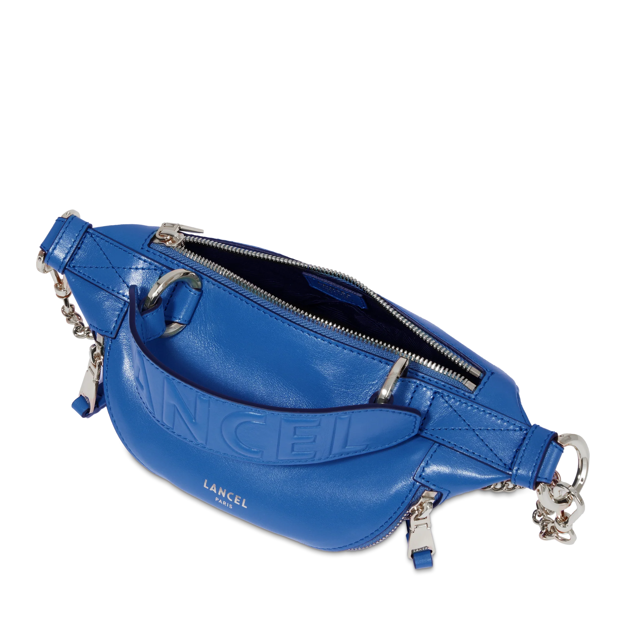 Mini bag crossbody Origami de Lancel-Bleu Majorel