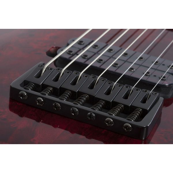 Schecter Omen Elite-7 Black Ch Burst
