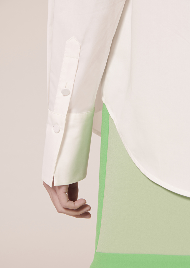 Chemise Clarenceblanche en popeline