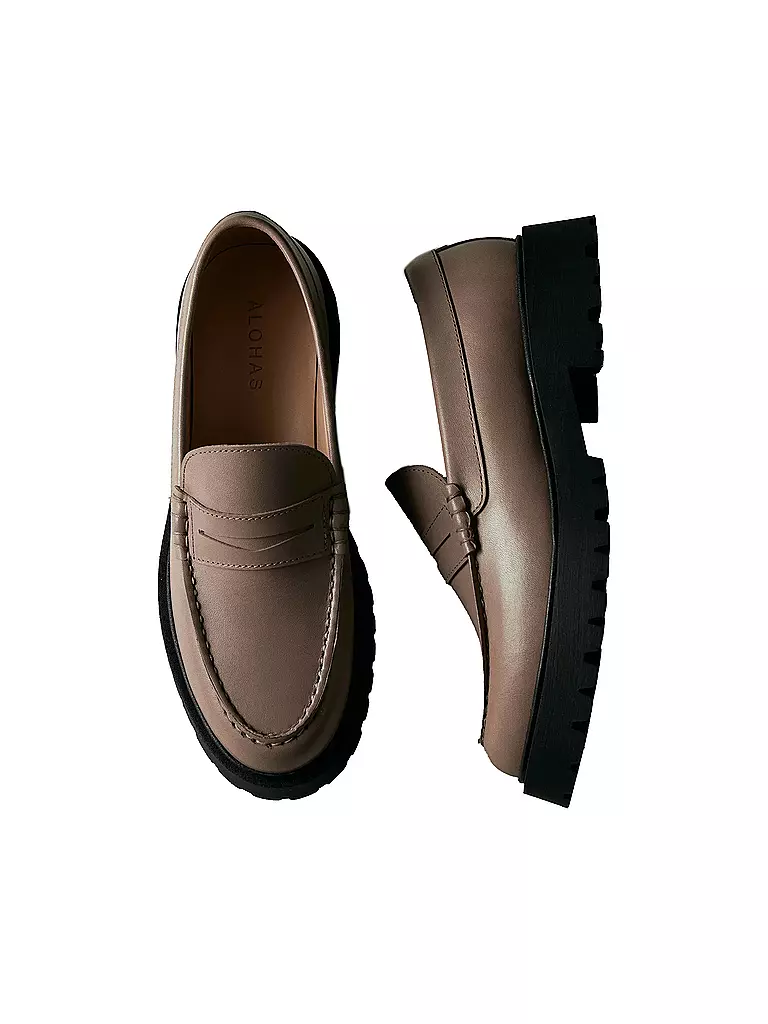 ALOHAS Loafer DEXTER hellbraun