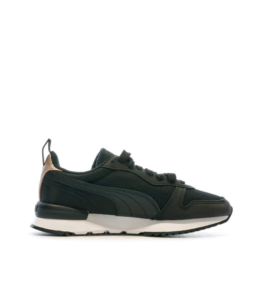 Baskets Noir Femme Puma Metallic