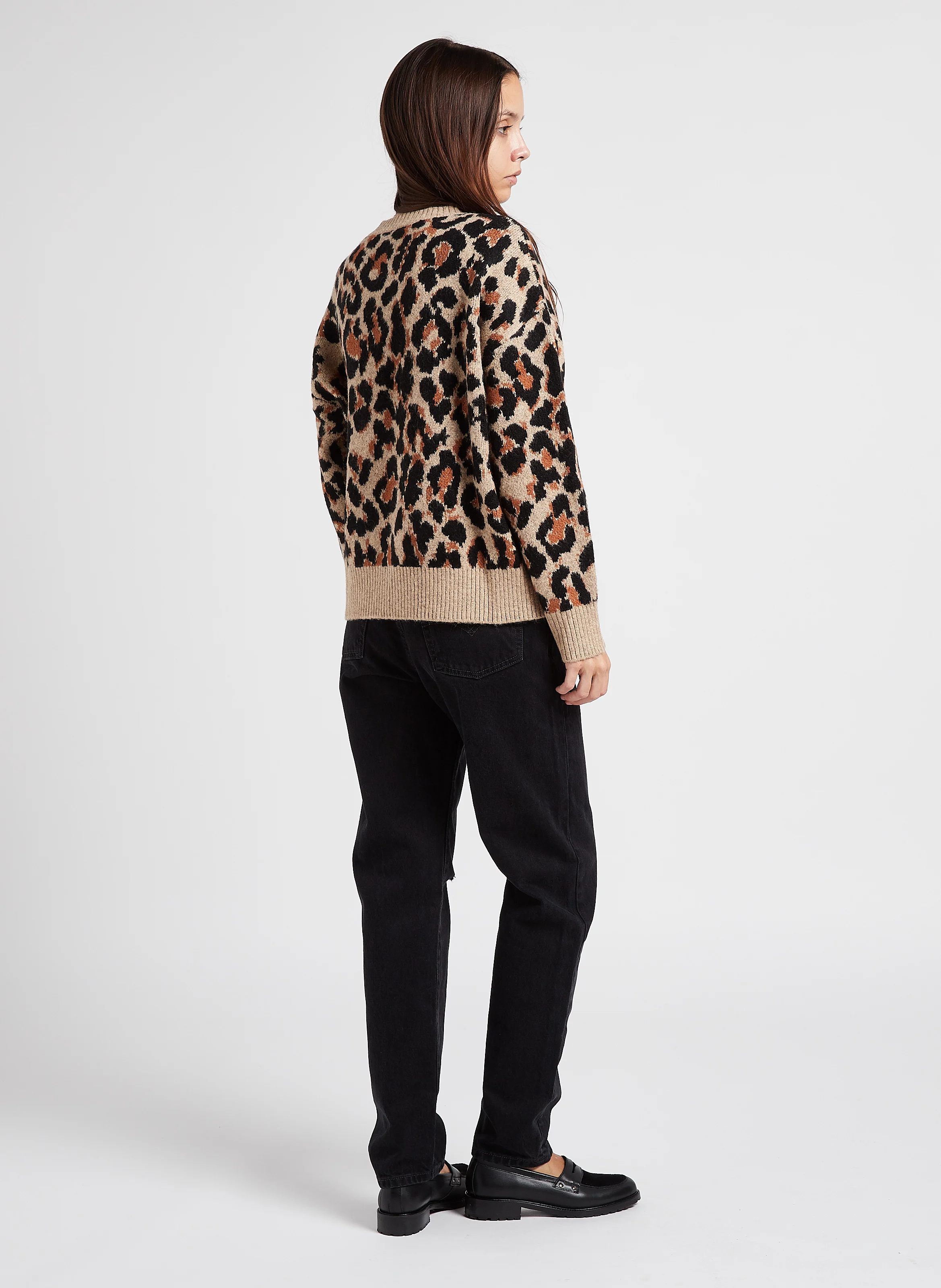 501 81 - Jean droit en coton | Noir