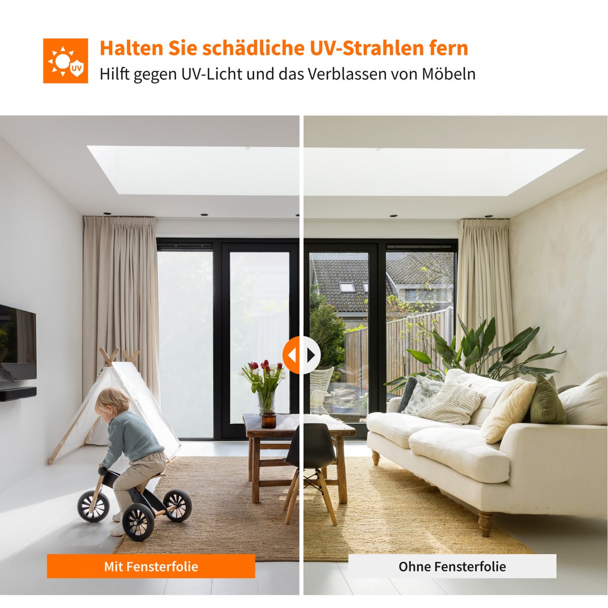 Simple Fix Raamfolie 60 x 200 cm - Privacy Raamfolie, Isolatiefolie - Ondoorzichtige Zelfklevende Raamfolie - Mat