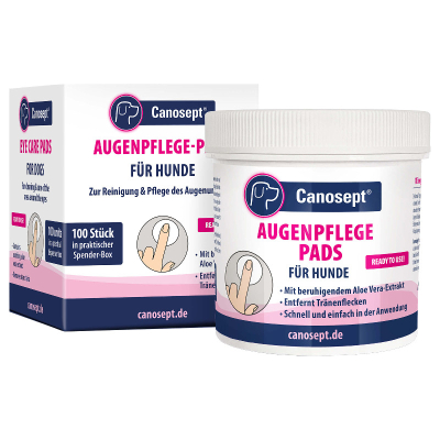 Canosept Augenpflege Pads für Hunde