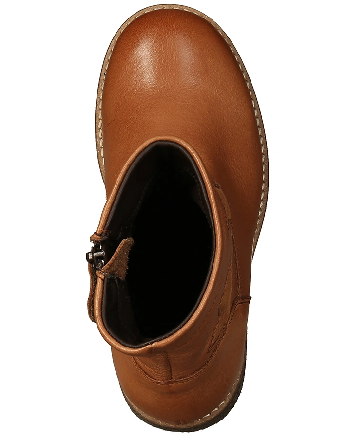 Leder-Boots STERNSTUNDE in cognac