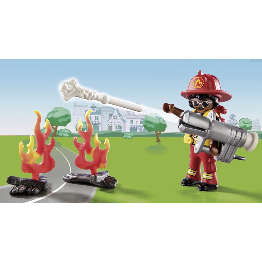PLAYMOBIL® Duck on Call Feuerwehr Action Rette die Katze