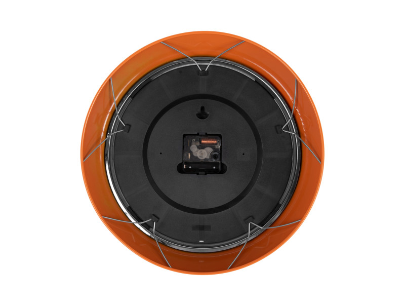 Wall Clock Modern Retro KA6006BK Black