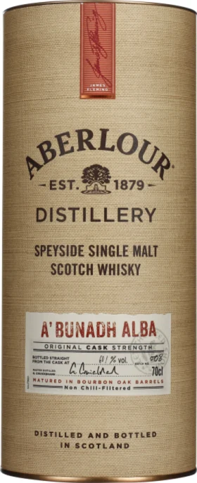 ABERLOUR A'BUNADH ALBA BATCH 8 70CL