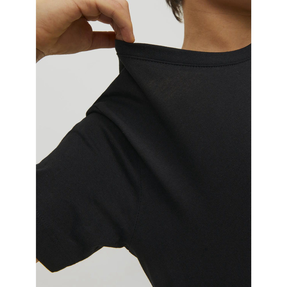 Køb Jack & Jones Junior Black Jjeorganic Basic Tee Ss O-Neck Noos Jnr