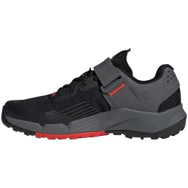 Chaussure VTT automatique FIVE TEN 5.10 TRAILCROSS CLIP-IN W CORE BLACK/GREY THREE/RED