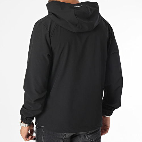 Veste Zippée Capuche Bronze 2 Noir