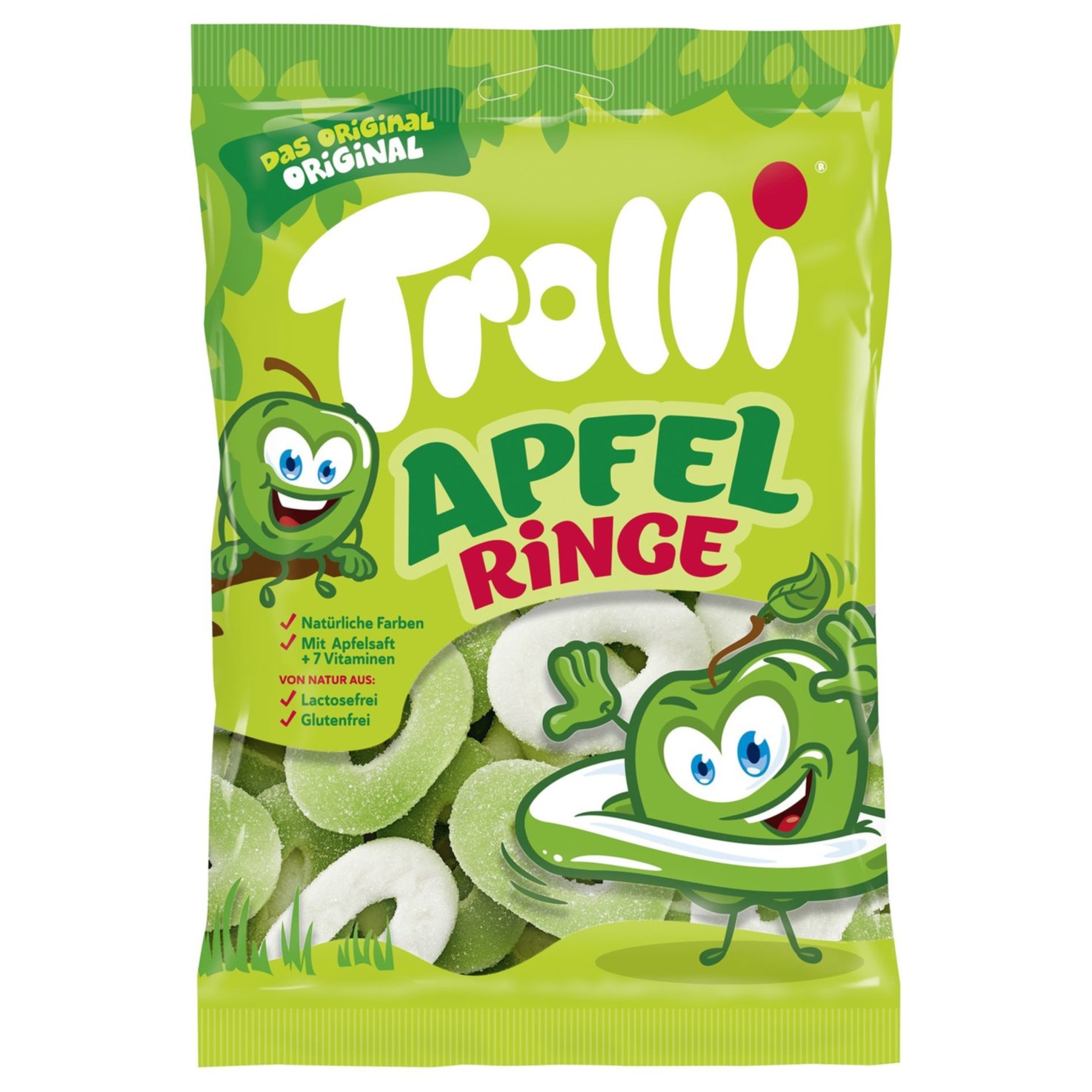 Trolli Gummibonbons Apfelringe