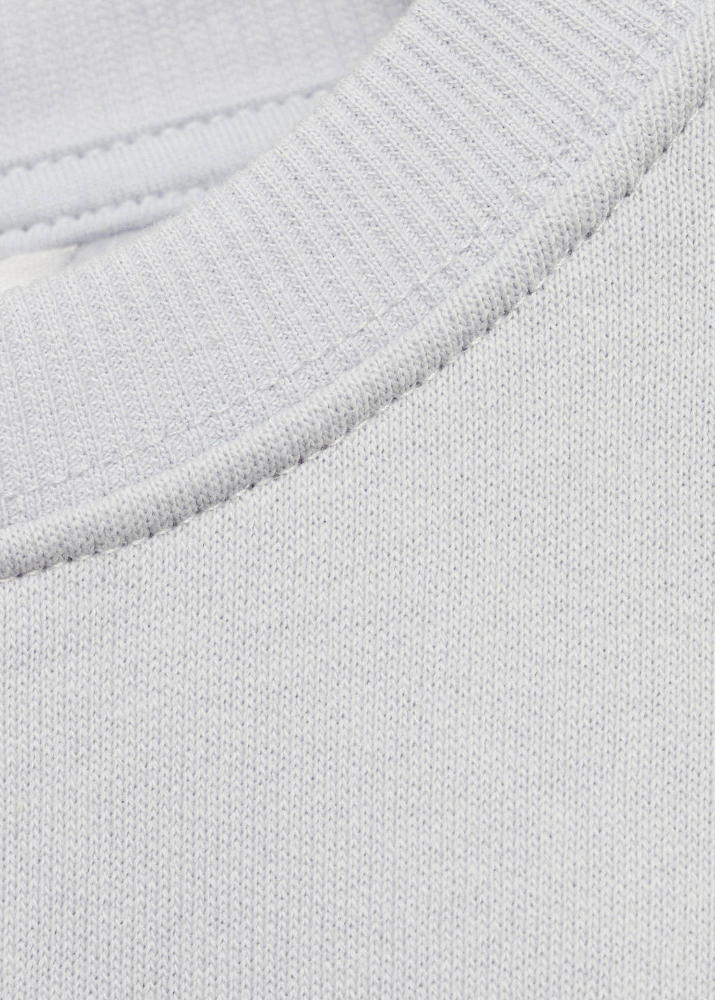 Mango Kids sweater met printopdruk pastelblauw