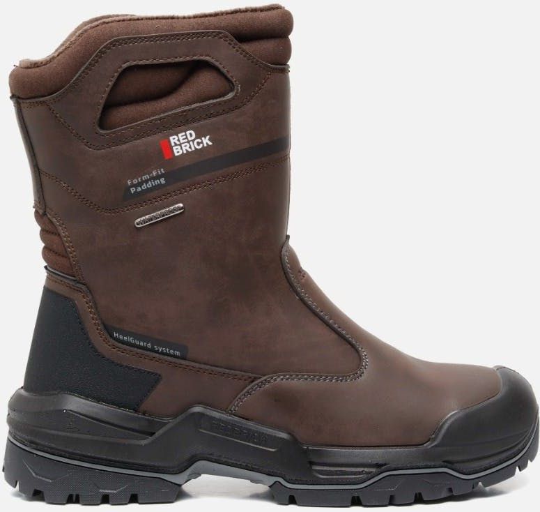 Redbrick Boot Brown Wool S7S Werklaars