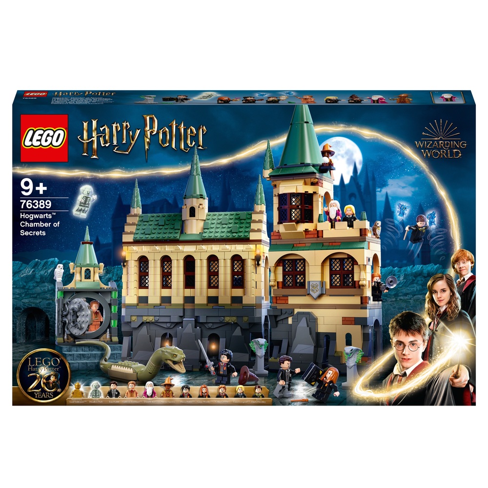 LEGO Harry Potter 76389 Hogwarts Kammer des Schreckens Modulares Schloss Spielzeug