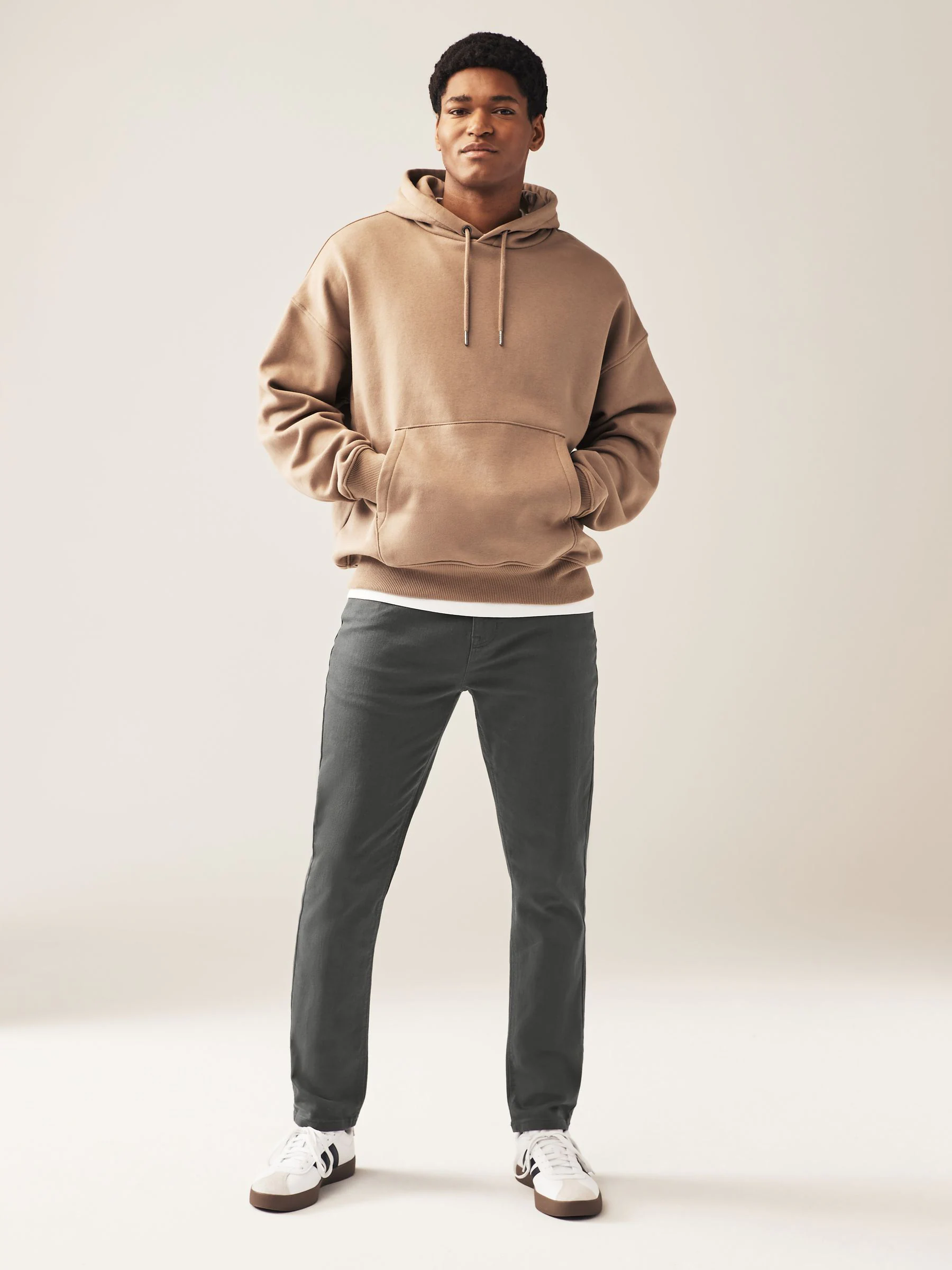 Antraciet - Enkele - Slim fit klassieke stretchy jeans