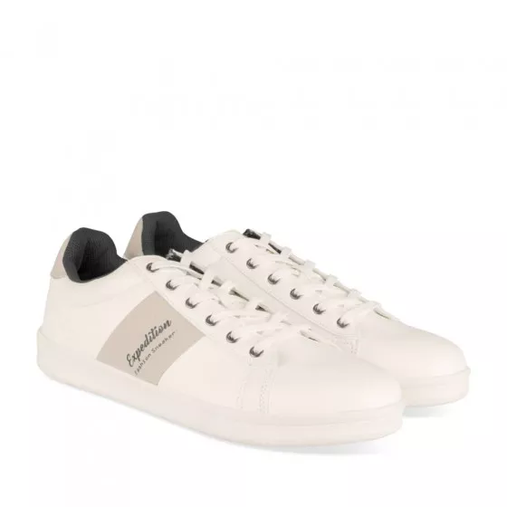 Baskets BLANC DENIM SIDE